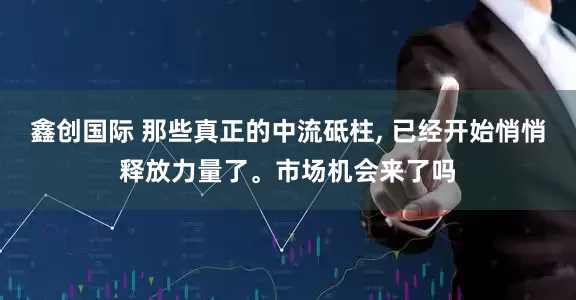 鑫创国际 那些真正的中流砥柱, 已经开始悄悄释放力量了。市场机会来了吗